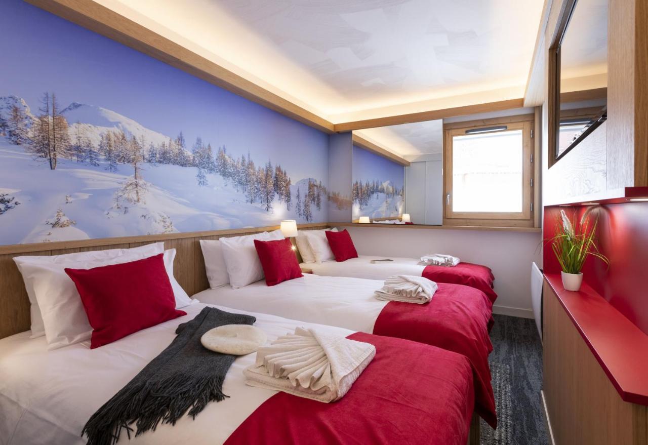 Hotel Club Mmv Plagne 2000 拉普拉涅 外观 照片